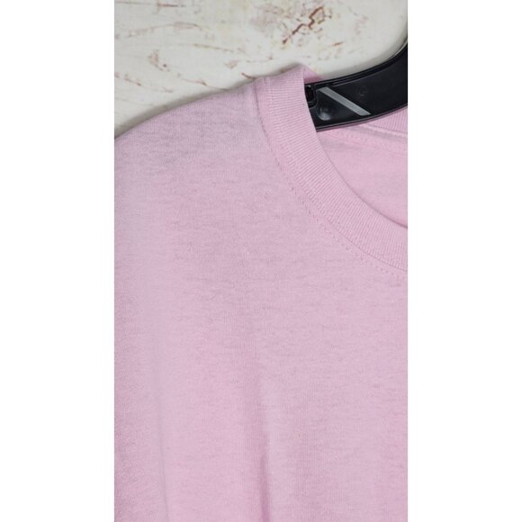 2019 Cape Cod Yarmouth Country Festival Large Pink Crew Neck T-Shirt | Gildan - Picture 10 of 11